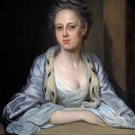 A portrait of Mrs Francis Holburne