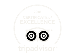 2018 Trip Advisor Certificate of Excellence