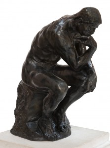 Auguste Rodin, The Thinker, 1880-81, The Burrell Collection © CSG CIC Glasgow Museums Collection