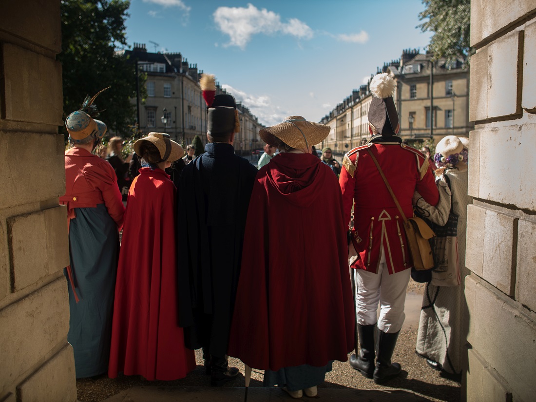 Jane Austen Promenade from The Holburne Museum