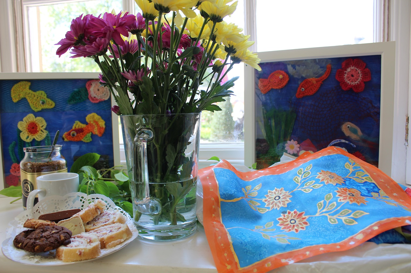 Creativity and Wellbeing coffee morning