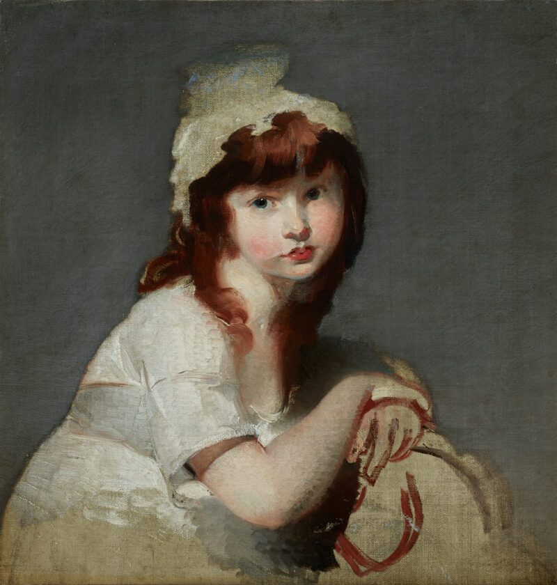 Unfinished Portrait of a Young Girl