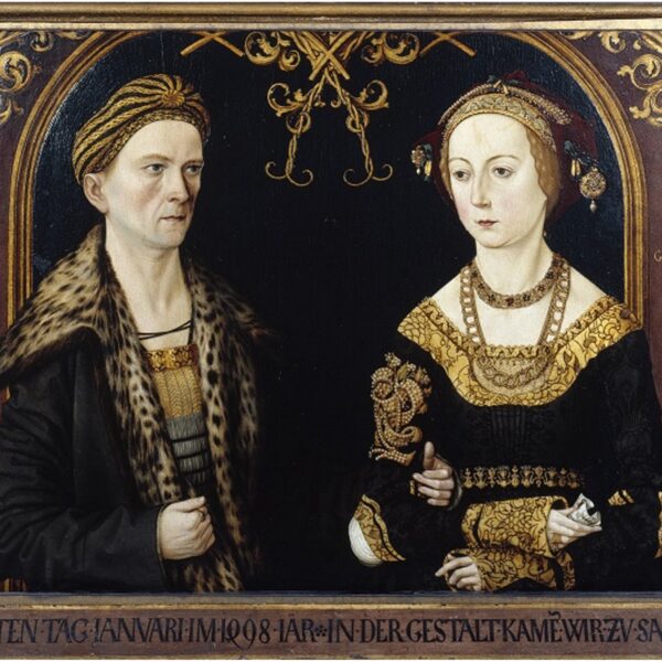 A marriage portrait from the fifteenth century