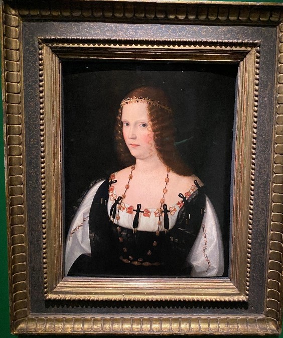 Painting of a Young Lady Bartolemeo Veneto